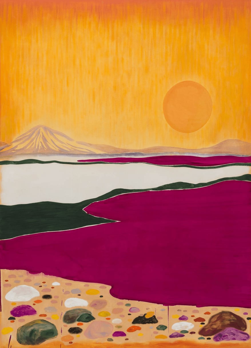 Freya Douglas Morris, The sun shines, 2023