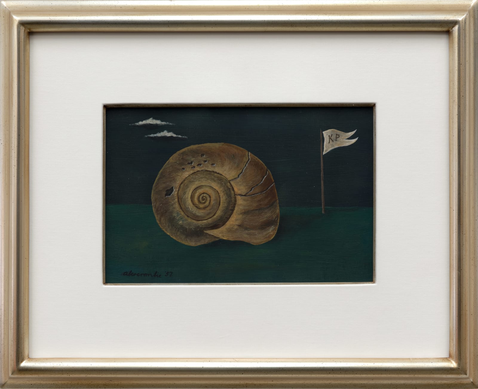 Gertrude Abercrombie, Shell (For Karl Priebe), 1957