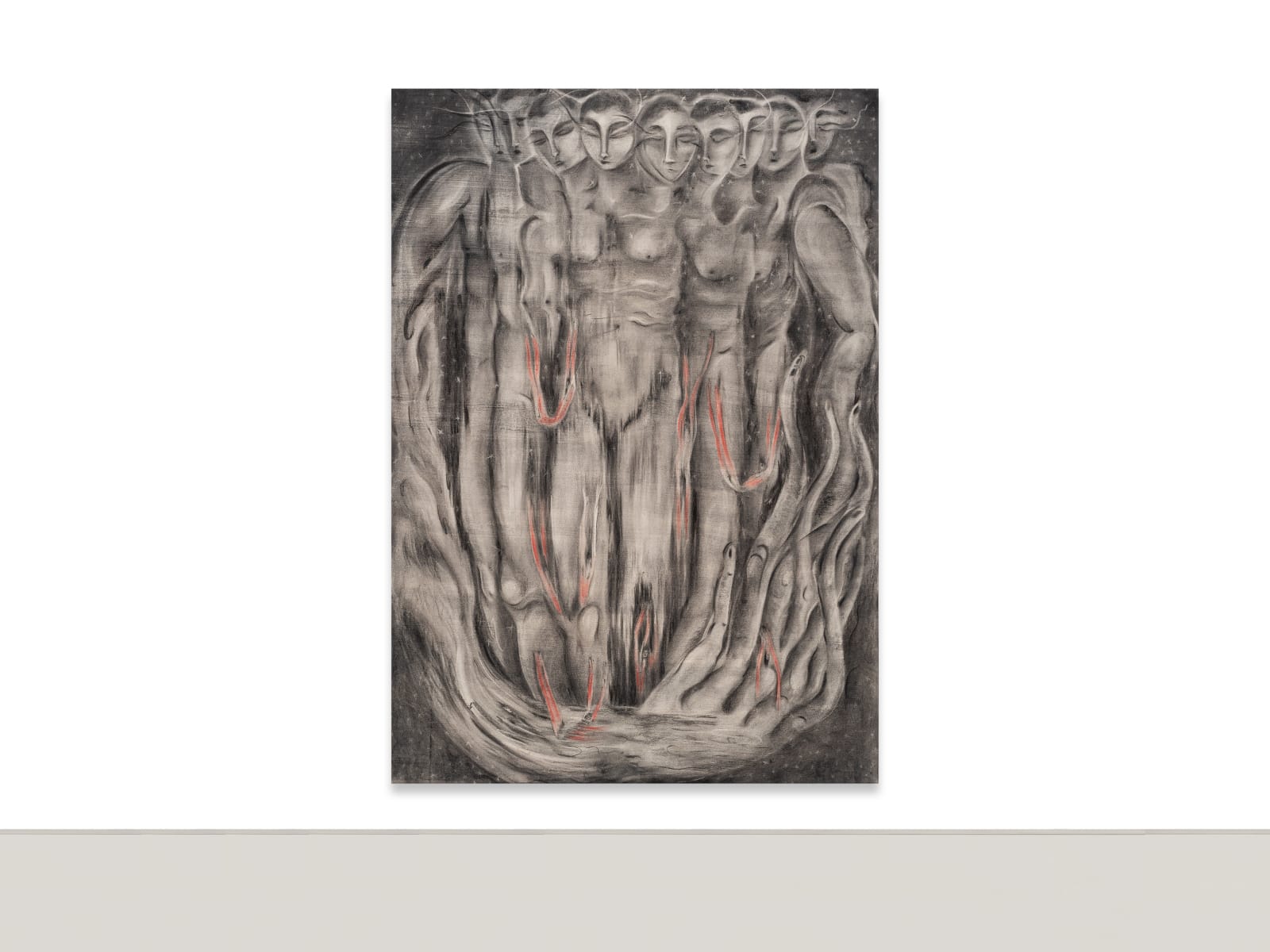 Kinga Bartis, Descending colors of bodies, 2024