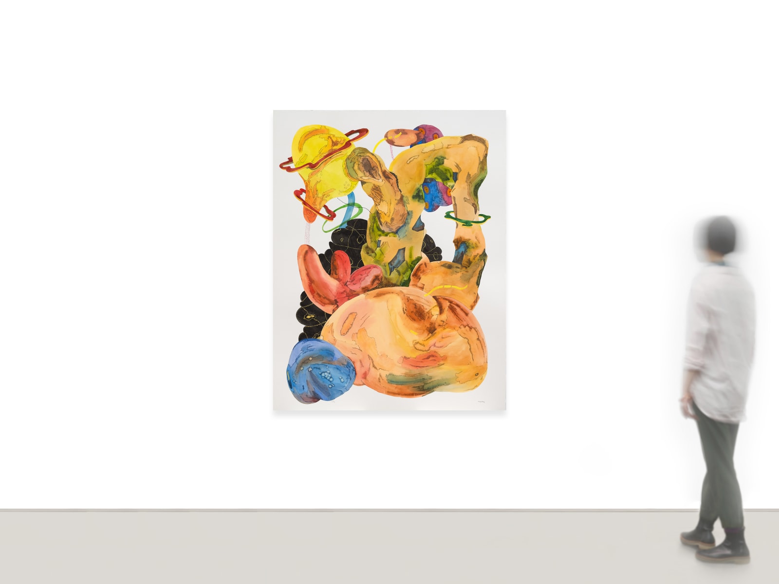 Ziping Wang, Seascape mountain, 2025