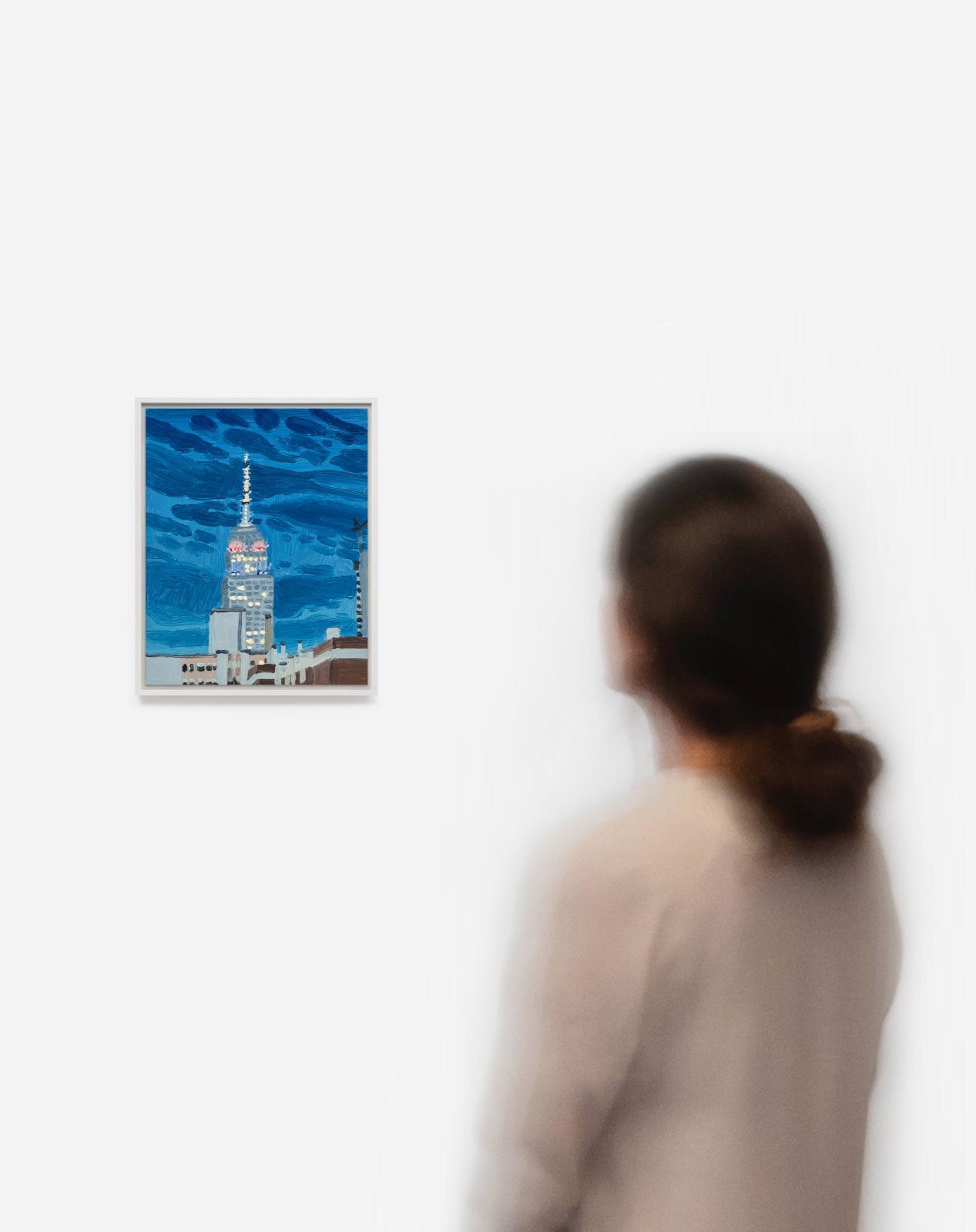 Claudia Keep, May 6th, 8:07 PM, Westside View of the Empire State Building, 2024