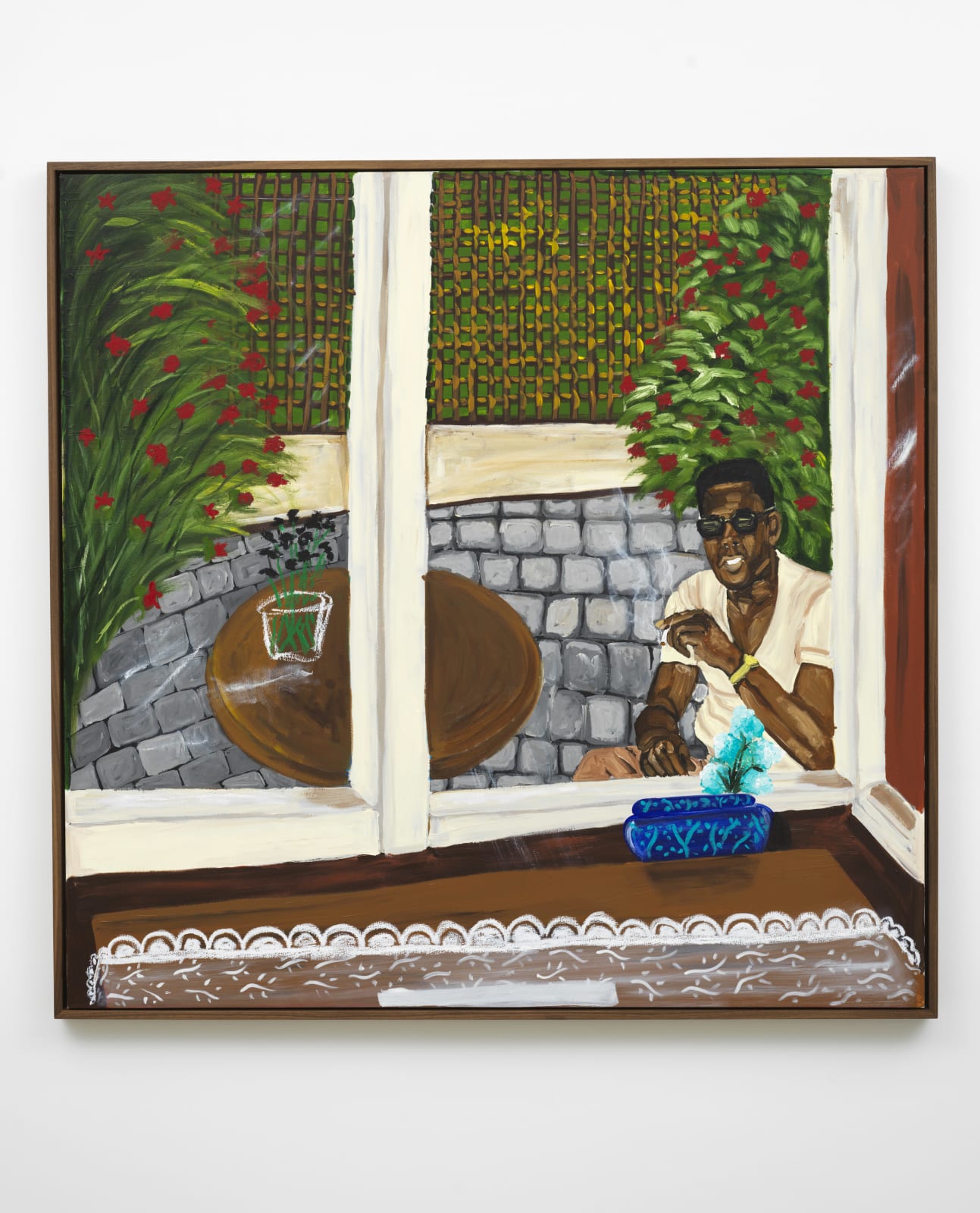 Jerrell Gibbs, Nous Smoked in Courtyards, 2022