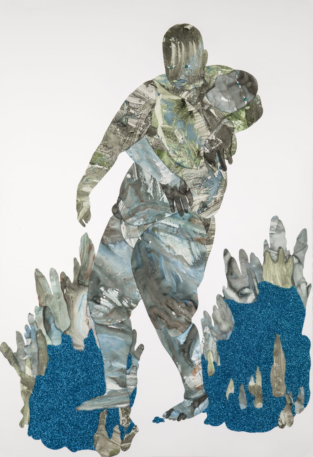 Florine Demosthene, I Don't Want to Leave You Behind..., 2019