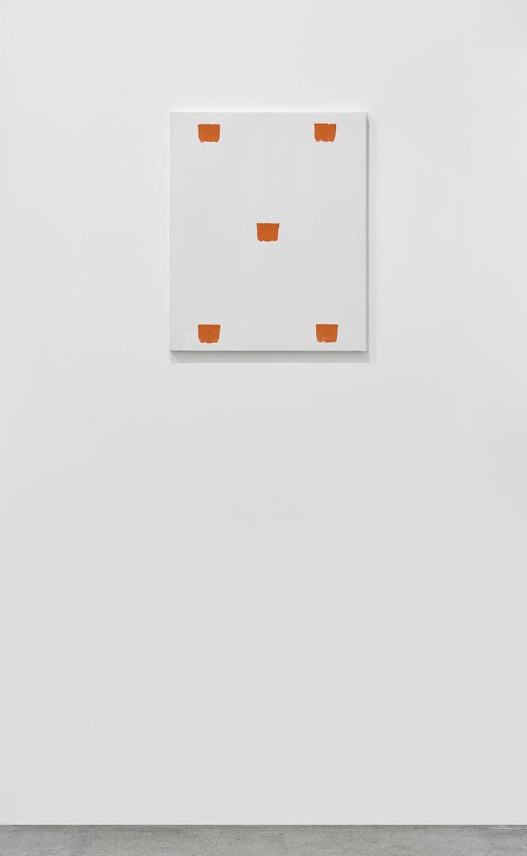 Niele Toroni 40 Empreintes De Pinceau N°50