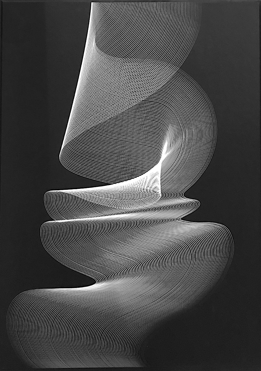 Rodolphe Proverbio, peinture de lumière, 1967