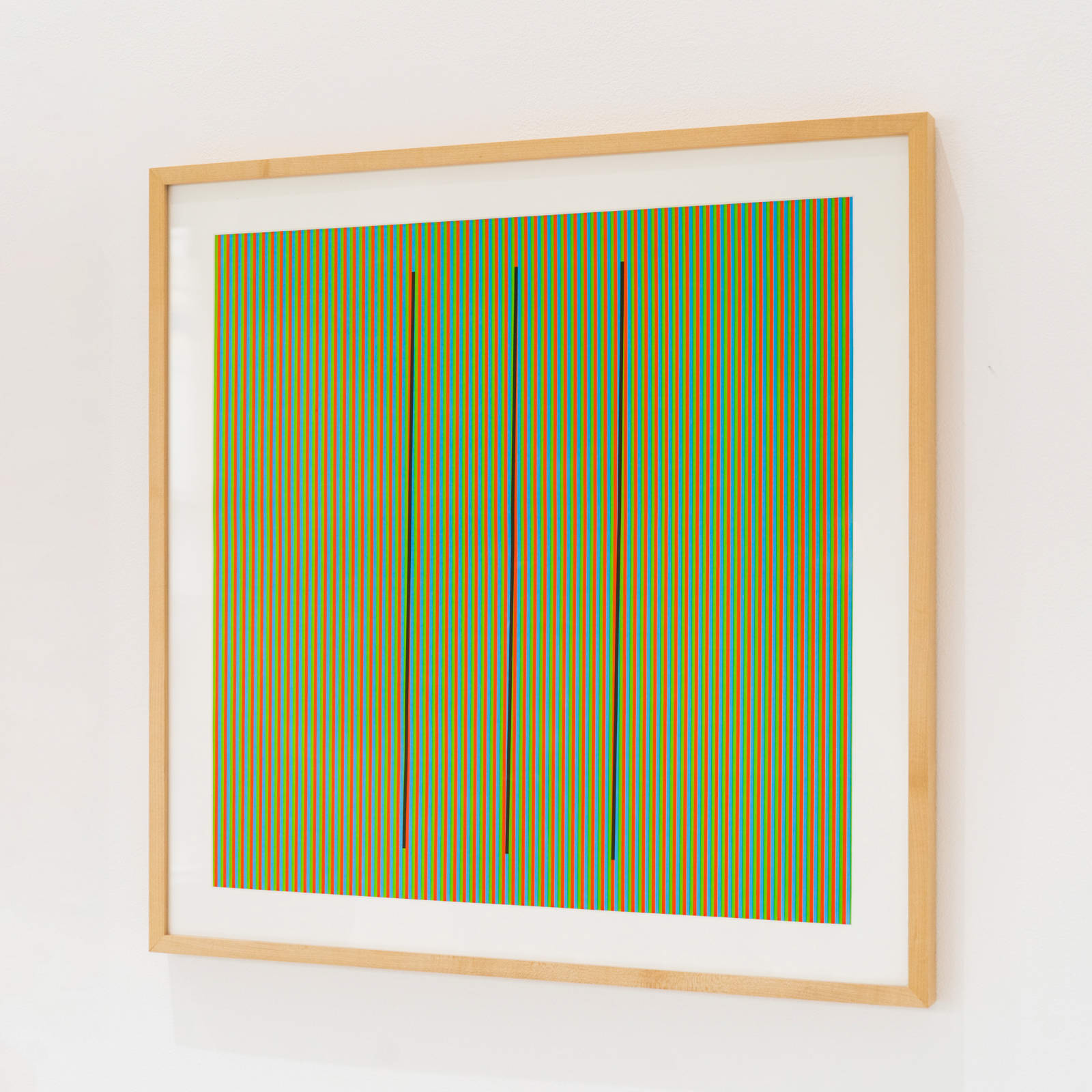 Carlos Cruz-Diez, Addition Chromatique RGB Serie Semana Sábado, 2013