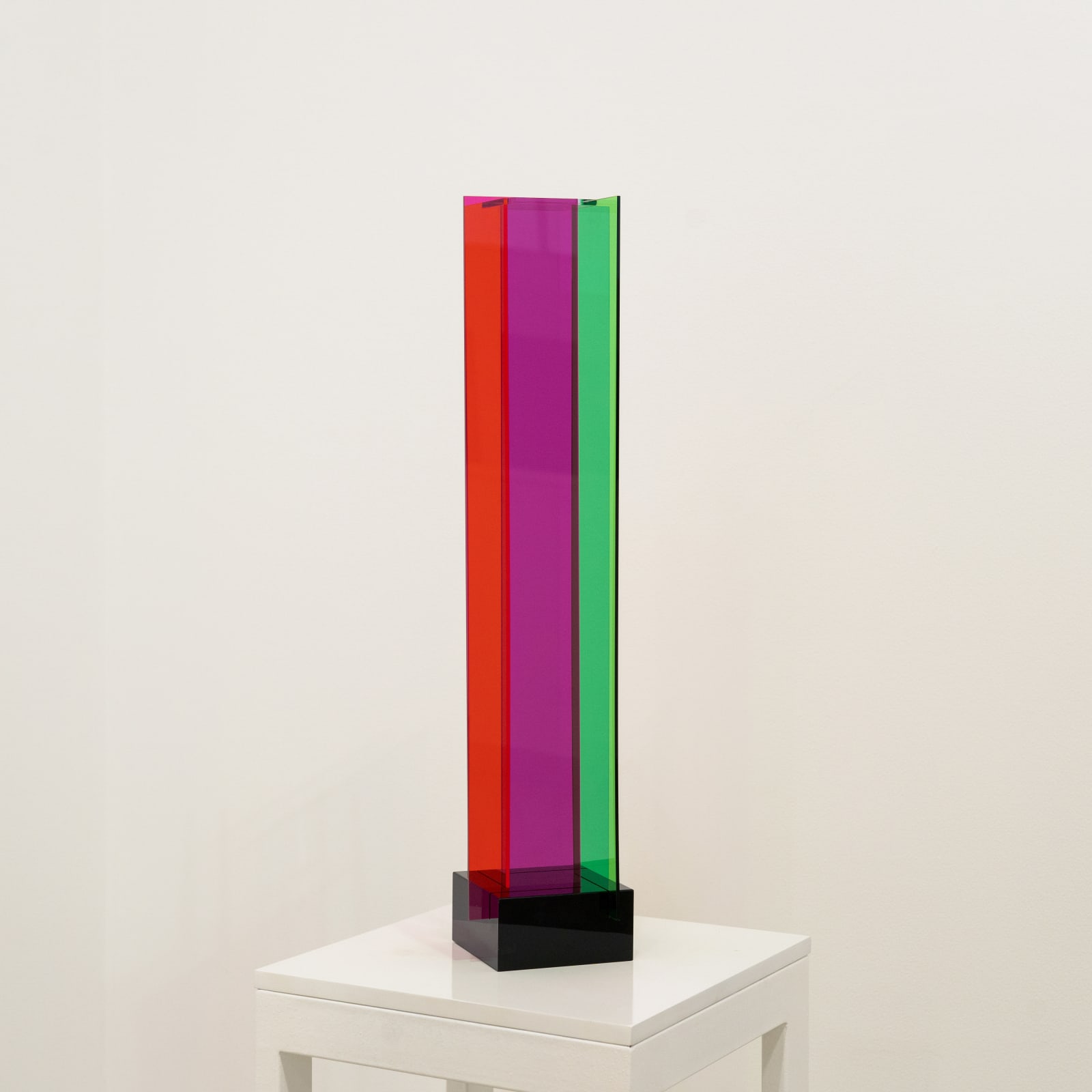 Carlos Cruz-Diez, Transchromie a 4 elementos, 2010