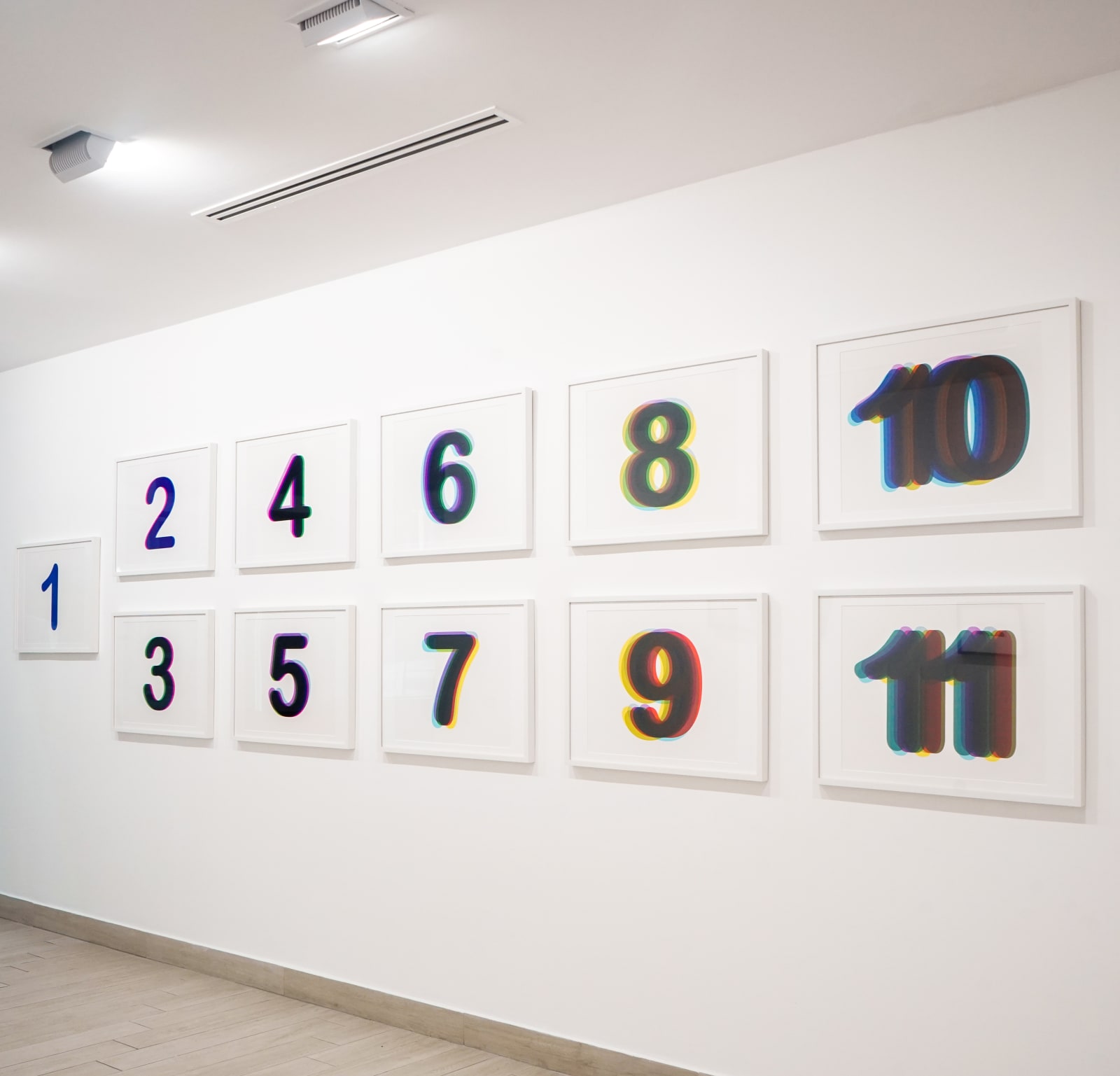 Jonathan Monk, Counting in Colors Portafolio, 2010