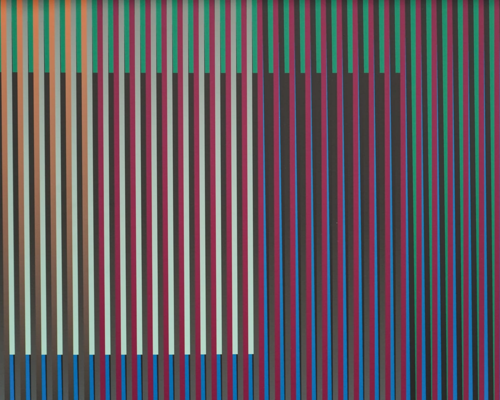 Carlos Cruz-Diez, Color Aditivo Serie Caracas B1, 2009