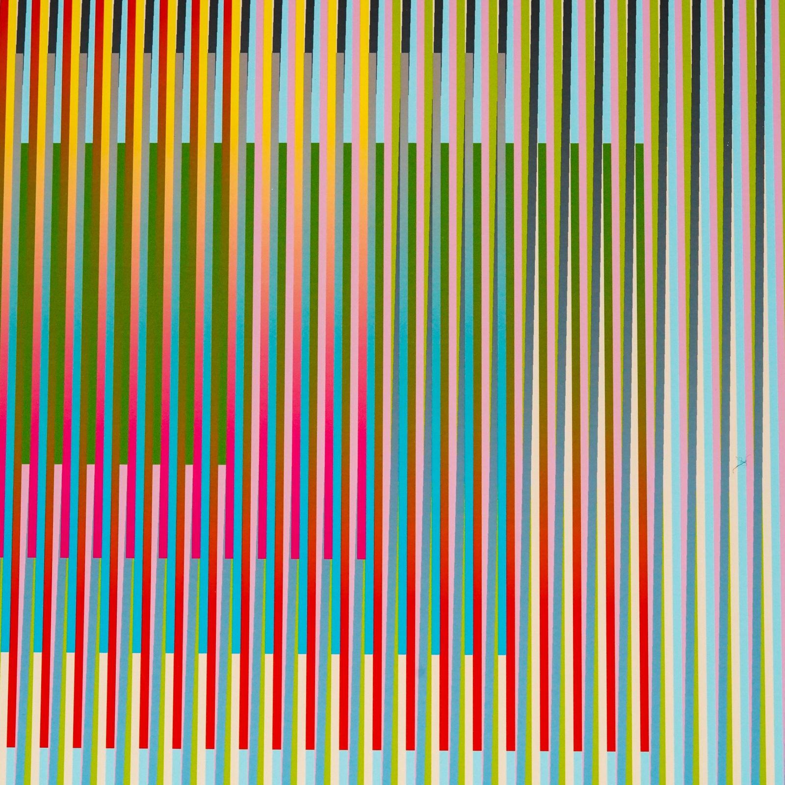 Carlos Cruz-Diez, Gráfica Serie Panam 1A, 2010