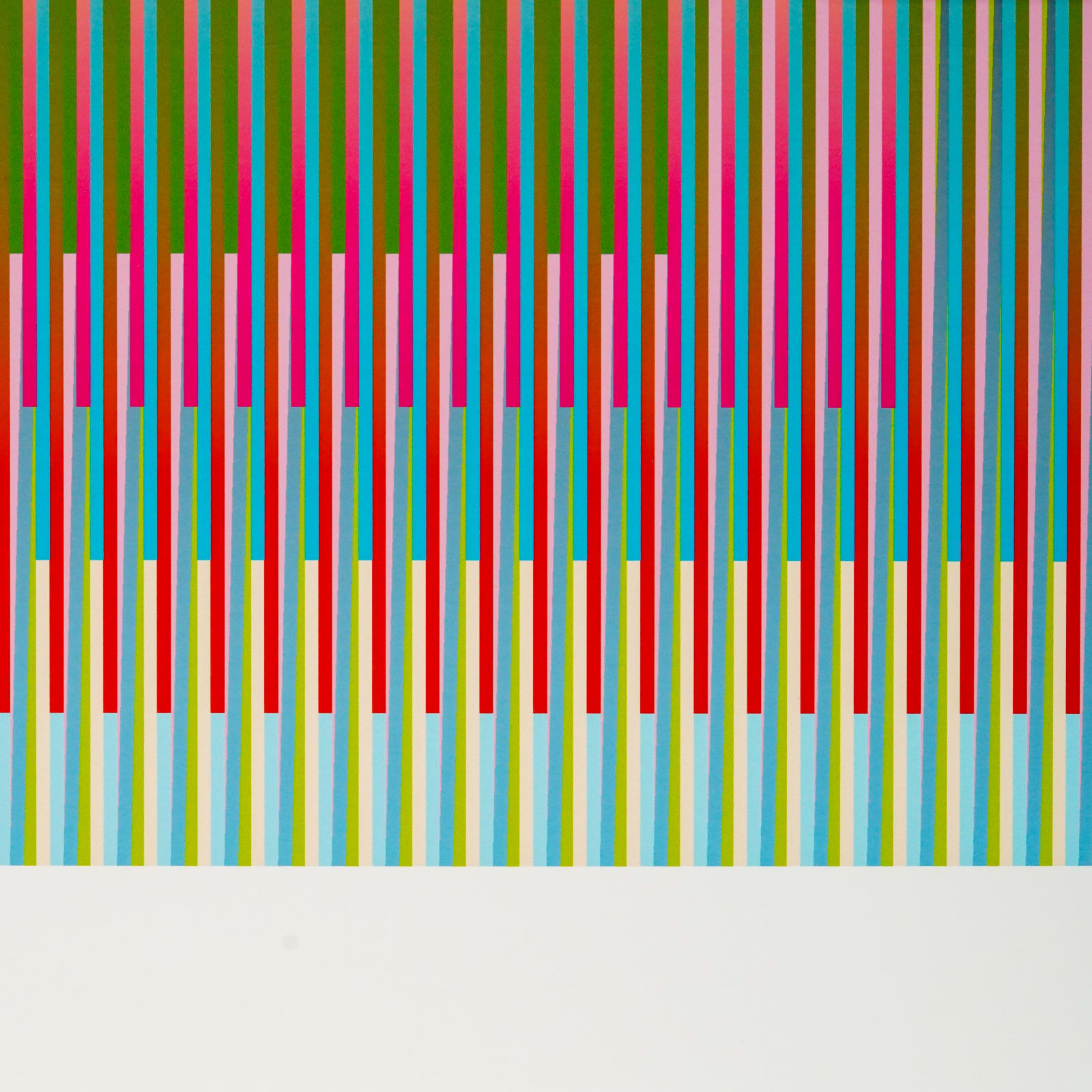 Carlos Cruz-Diez, Gráfica Serie Panam 1A, 2010