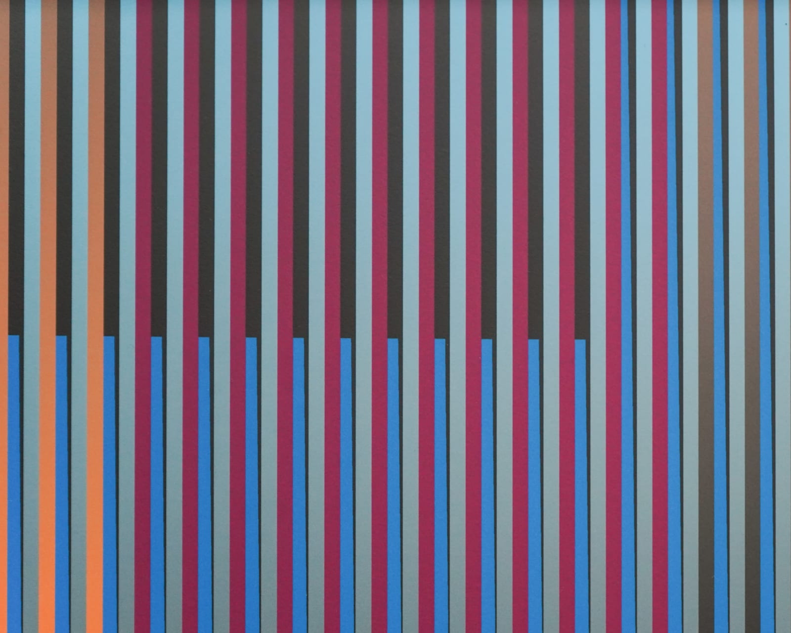Carlos Cruz-Diez, Color Aditivo Serie Caracas B1, 2009