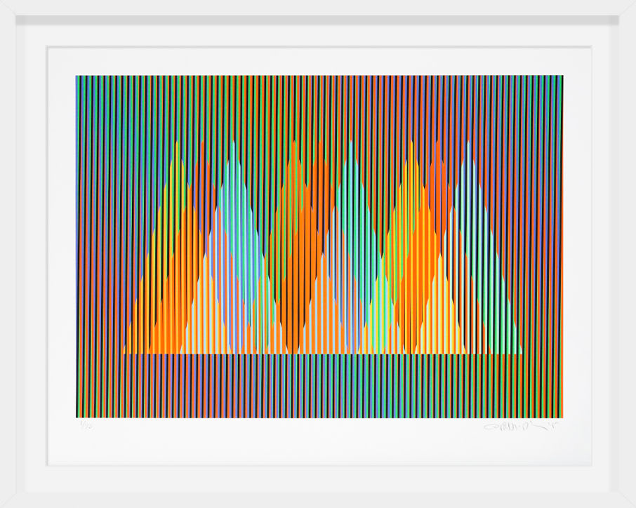 Carlos Cruz-Diez, Serie Cardíaca Triángulo 2, 2015