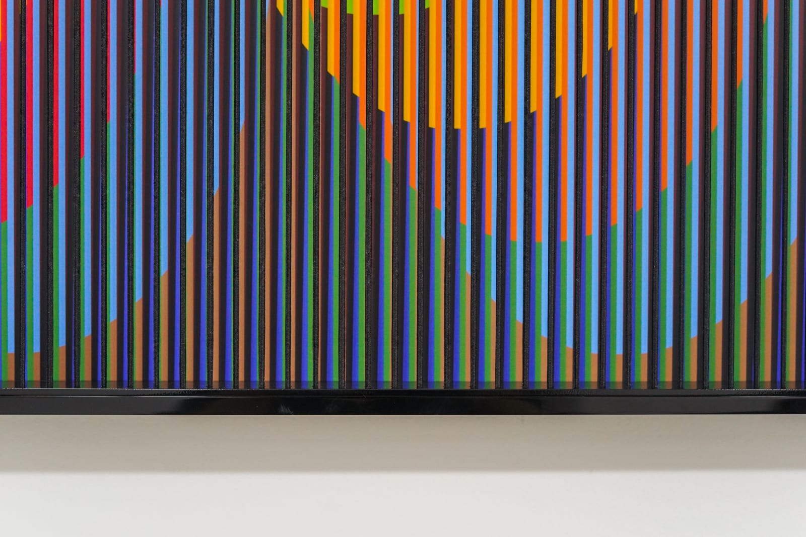 Carlos Cruz-Diez, Cromointerferencia Espacial 3, 2015