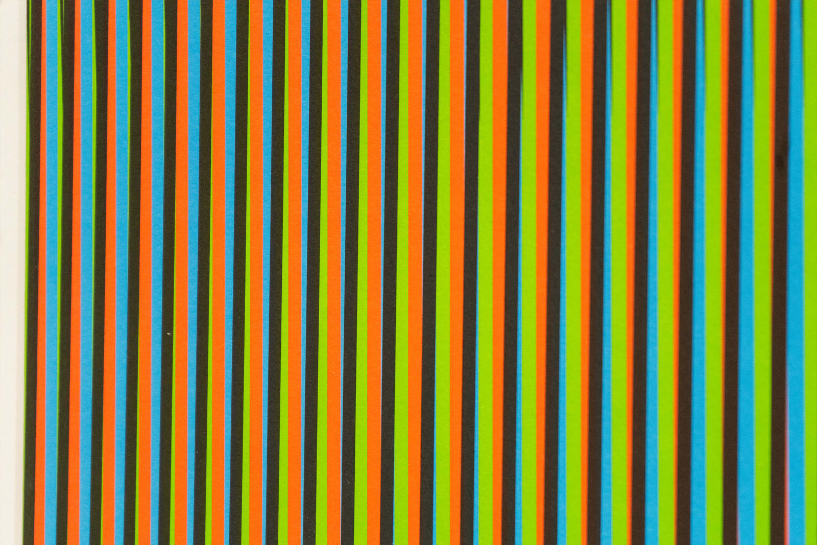 Carlos Cruz-Diez, Induction Chromatique RGB Serie Semana - Viernes, 2013