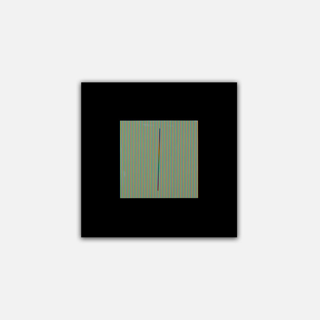 Carlos Cruz-Diez, Color al espacio "Serie 15x15 A"