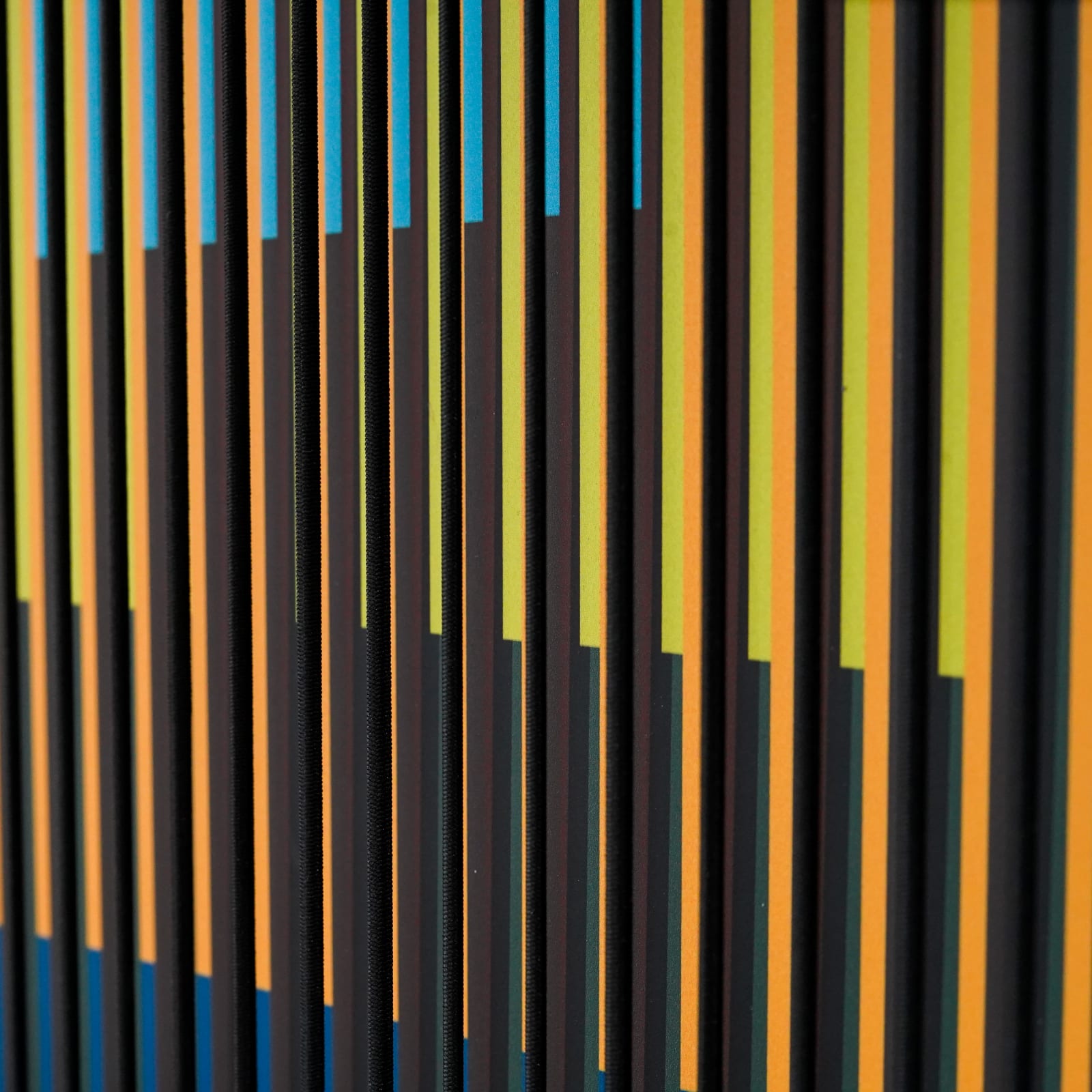 Carlos Cruz-Diez, Cromointerferencia Espacial 46, 2017