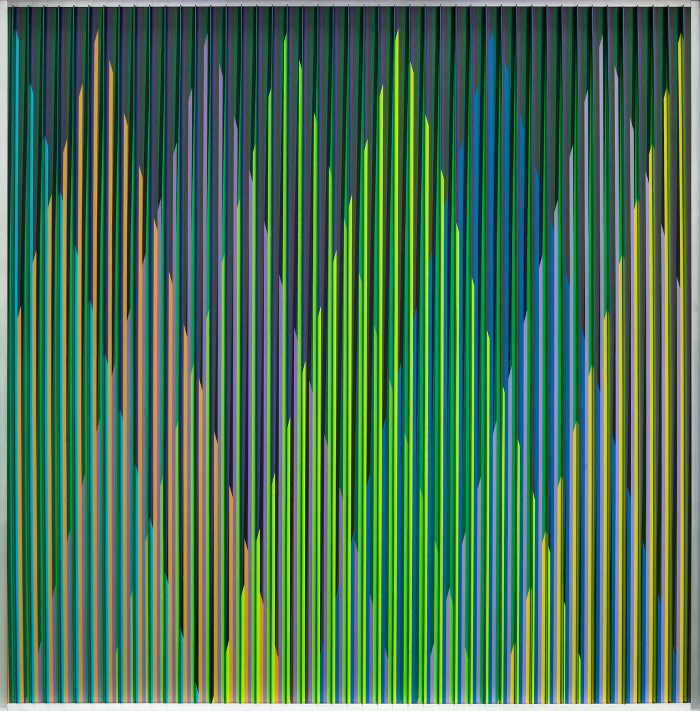 Carlos Cruz-Diez, Physichromie Panam 264, 2017
