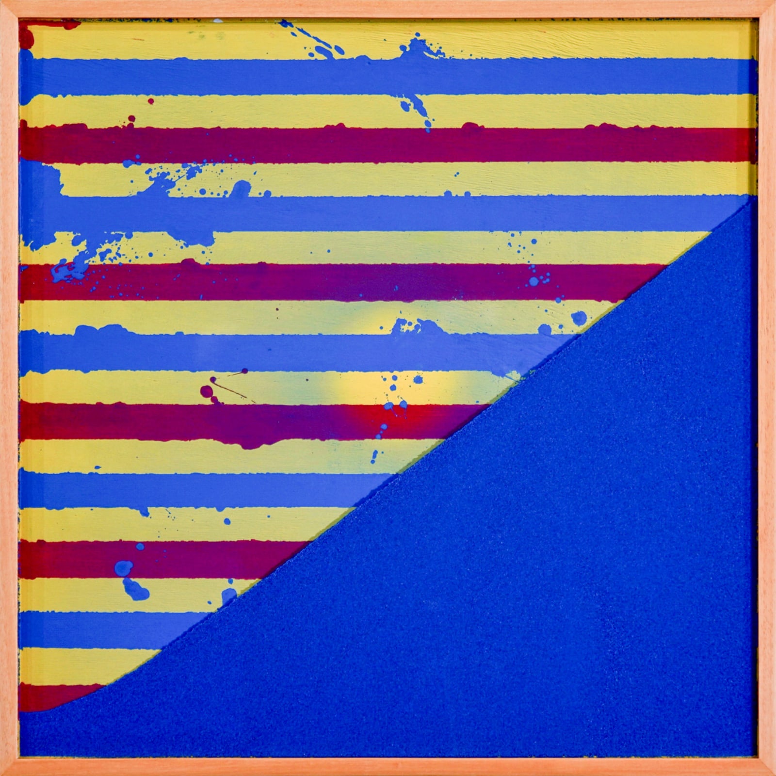 Manuel Mérida, Salpicado Azul 2, 1999