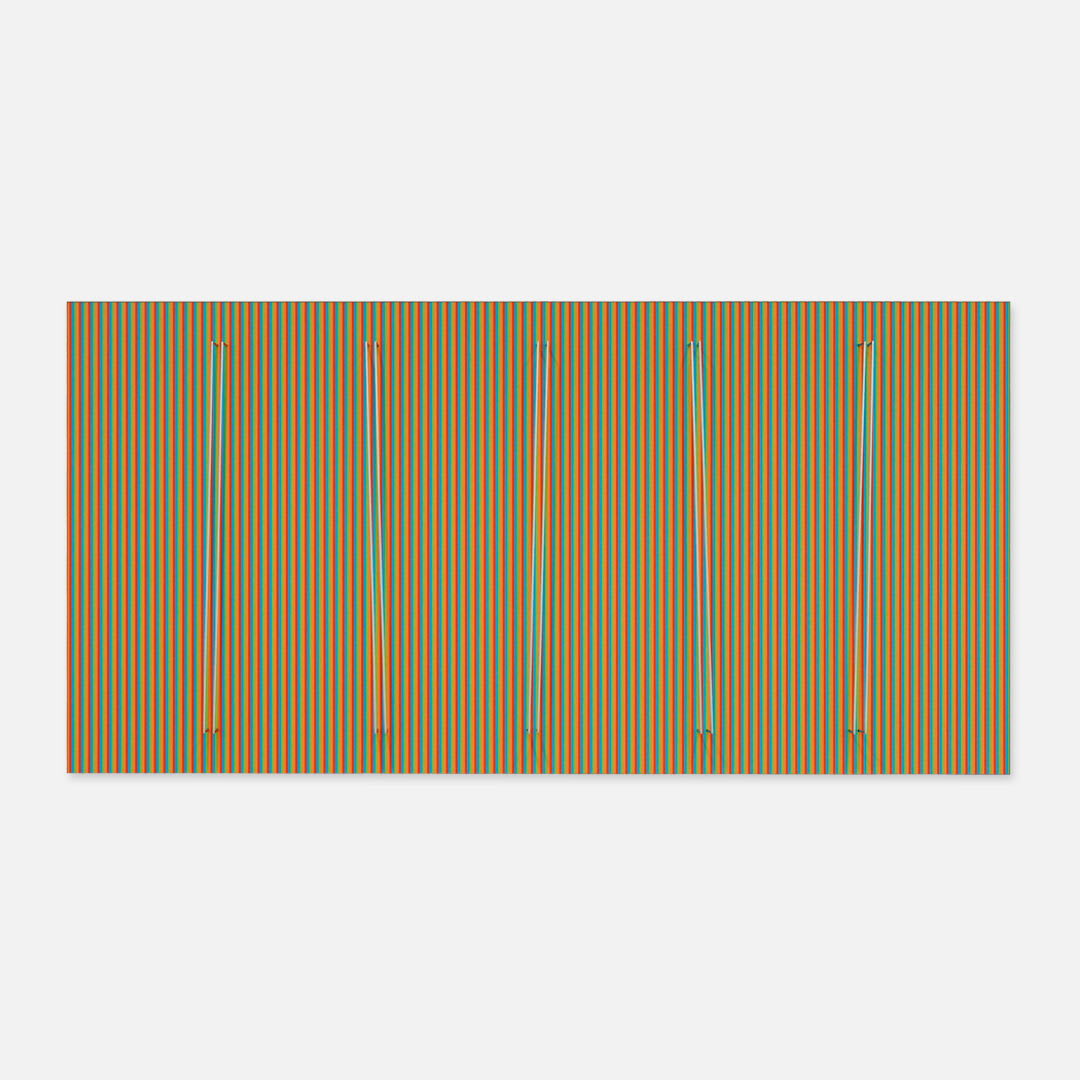 Carlos Cruz-Diez, Color al Espacio Paris 2, 2019