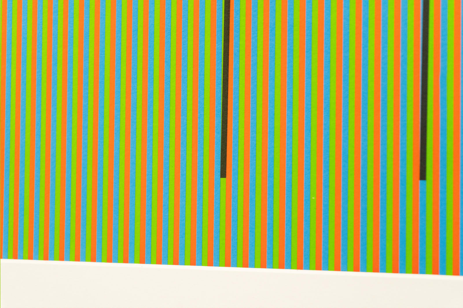 Carlos Cruz-Diez, Addition Chromatique RGB Serie Semana Sábado, 2013