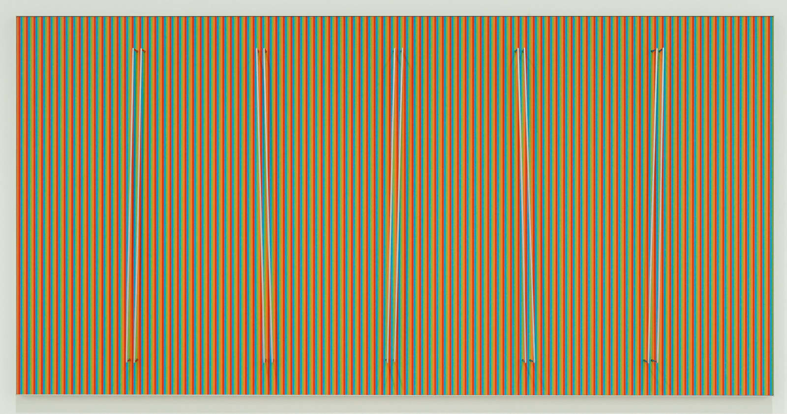 Carlos Cruz-Diez, Color al Espacio Paris 2, 2019