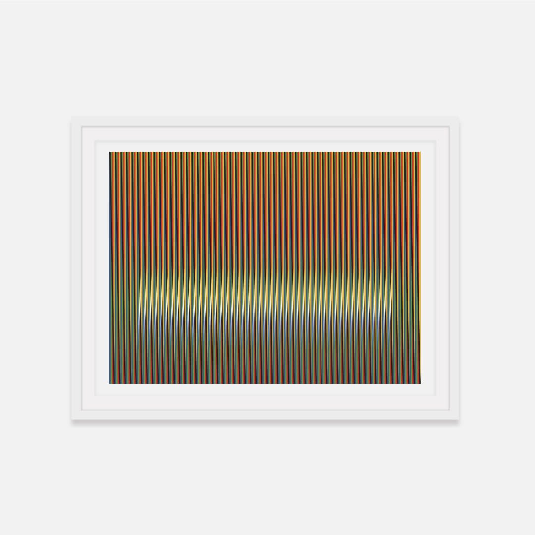 Carlos Cruz-Diez, Gráfica Serie Balboa 1, 2010