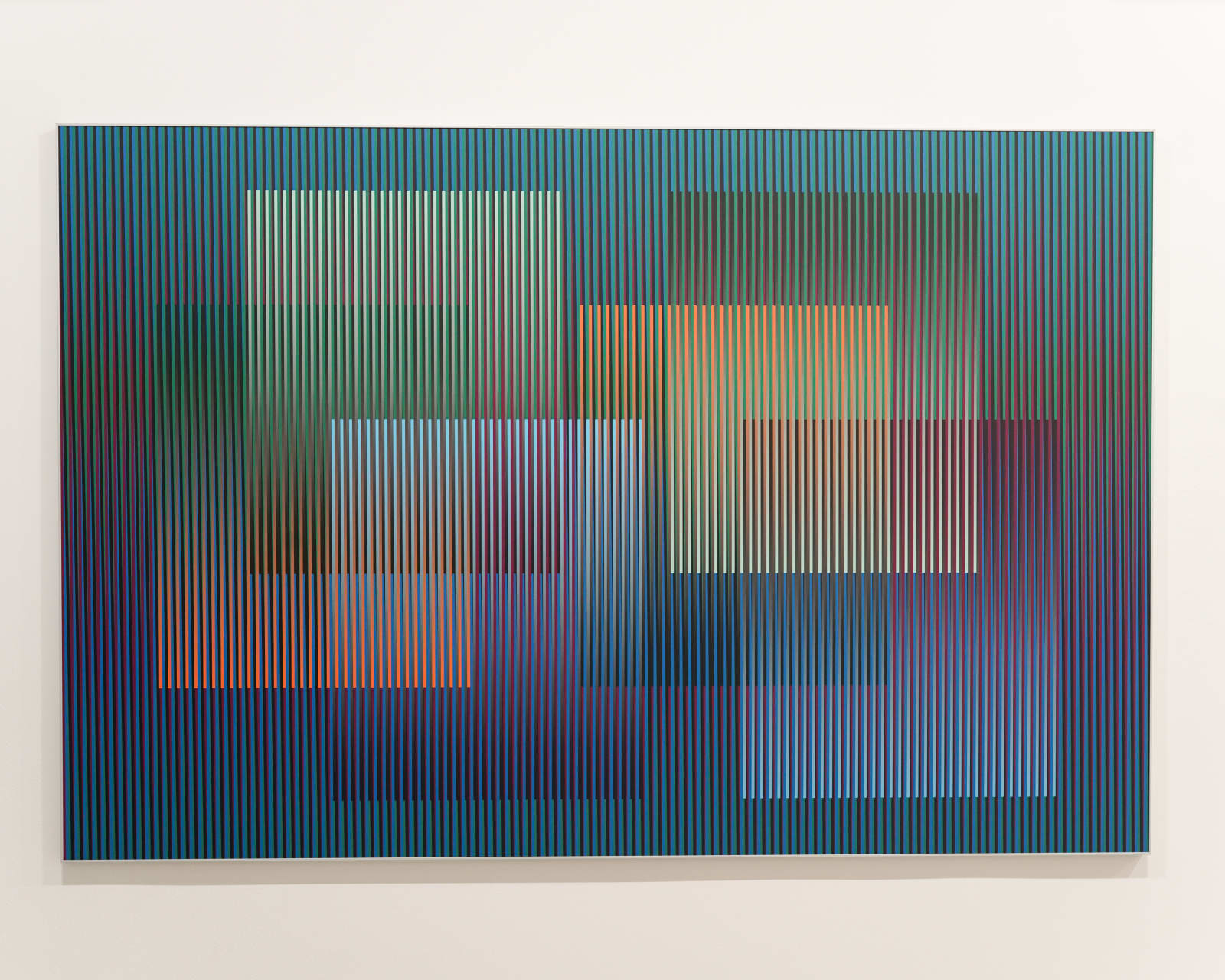 Carlos Cruz-Diez, Color Aditivo Serie Caracas B1, 2009