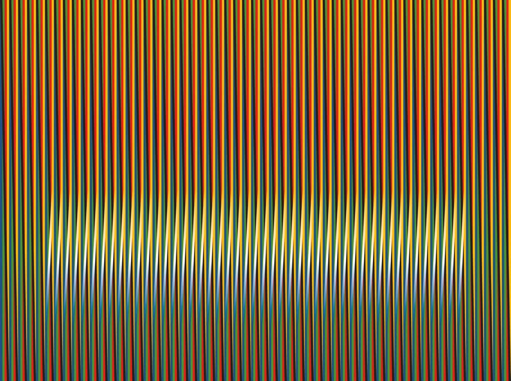 Carlos Cruz-Diez, Gráfica Serie Balboa 1, 2010