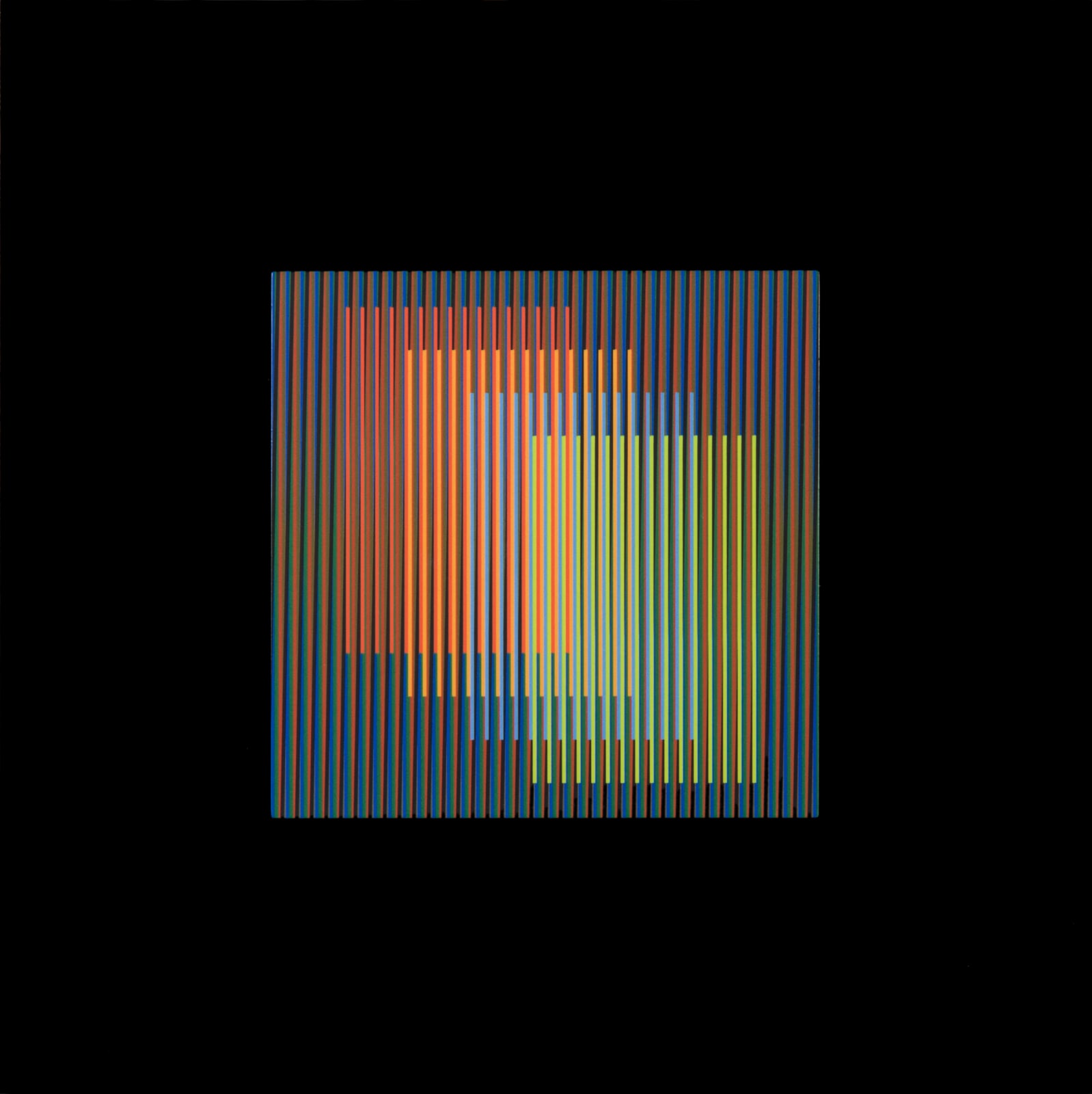 Carlos Cruz-Diez, Color Aditivo "Serie 15x15 A"