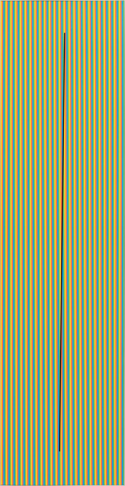 Carlos Cruz-Diez, Color al Espacio Henry, 2015