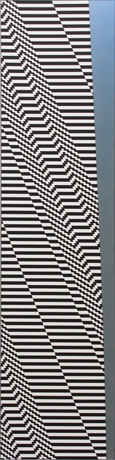 Felipe Pantone, Diptico W3 Dynamica 6 y 7, 2018