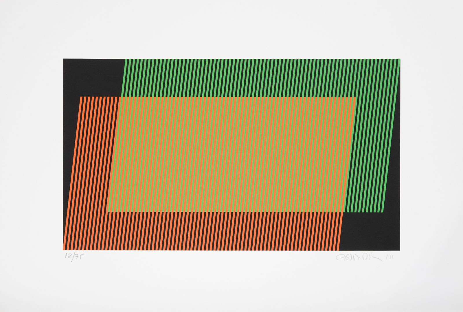 Carlos Cruz-Diez, Color aditivo 3X, 2015