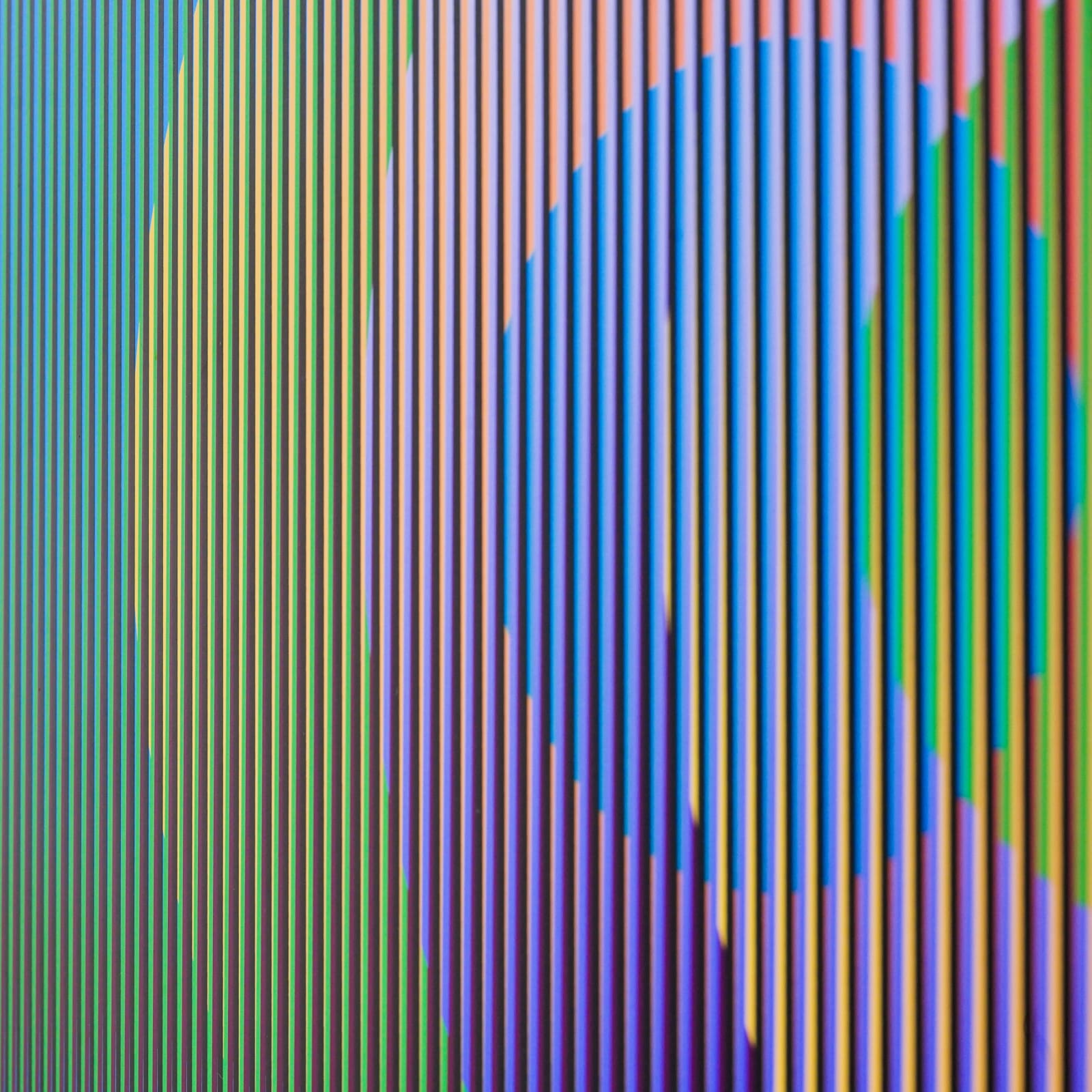 Carlos Cruz-Diez, Color Aditivo Circulos 1, 2010