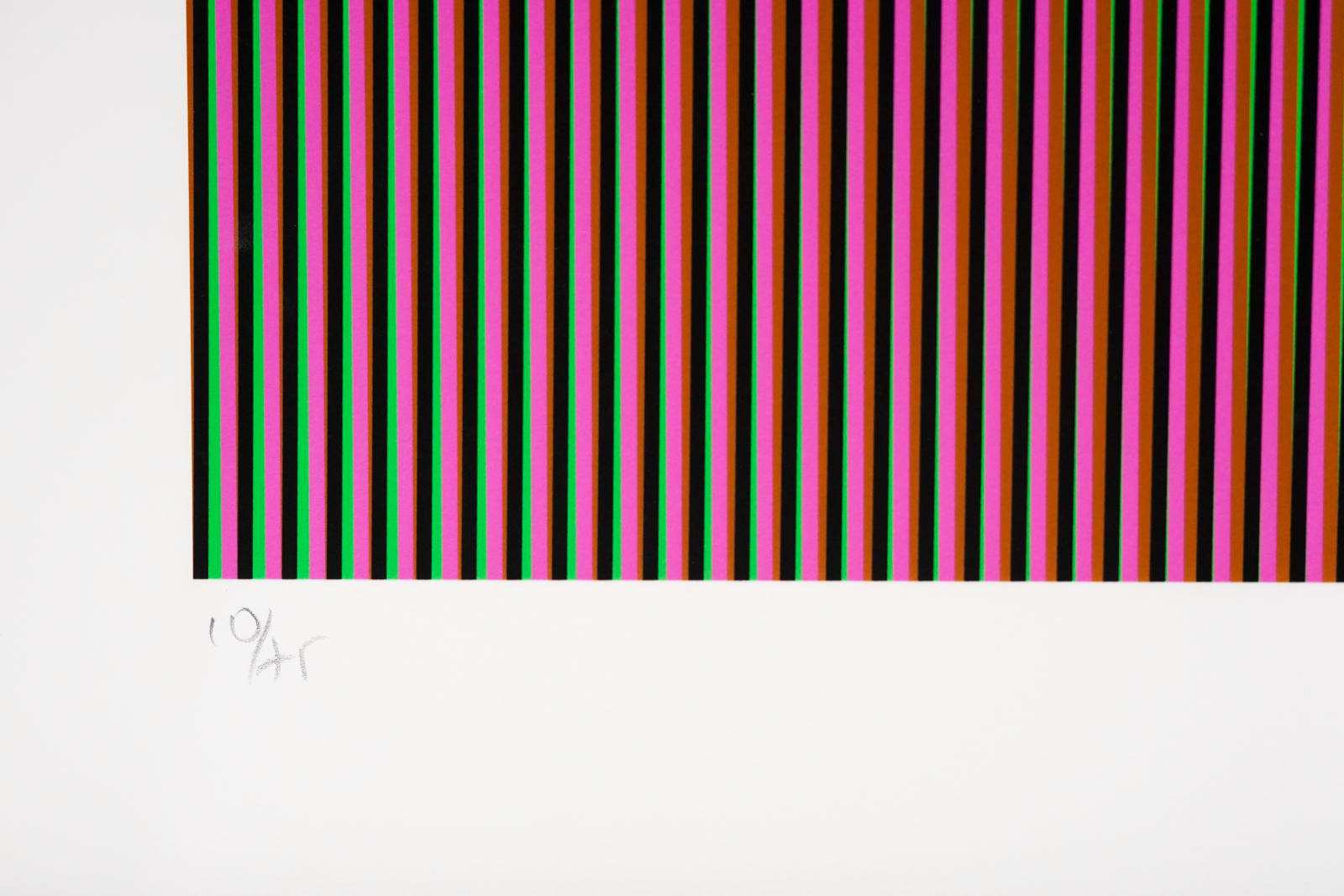 Carlos Cruz-Diez, Serie Cardíaca Círculo 1, 2015