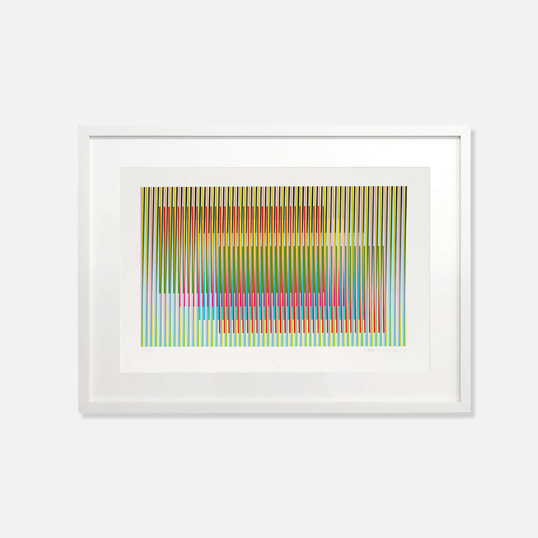 Carlos Cruz-Diez, Gráfica Serie Panam 1A, 2010