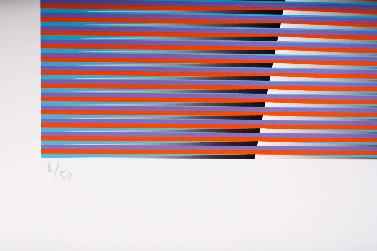Carlos Cruz-Diez, Induction Chromatique Navidad 1H, 2010