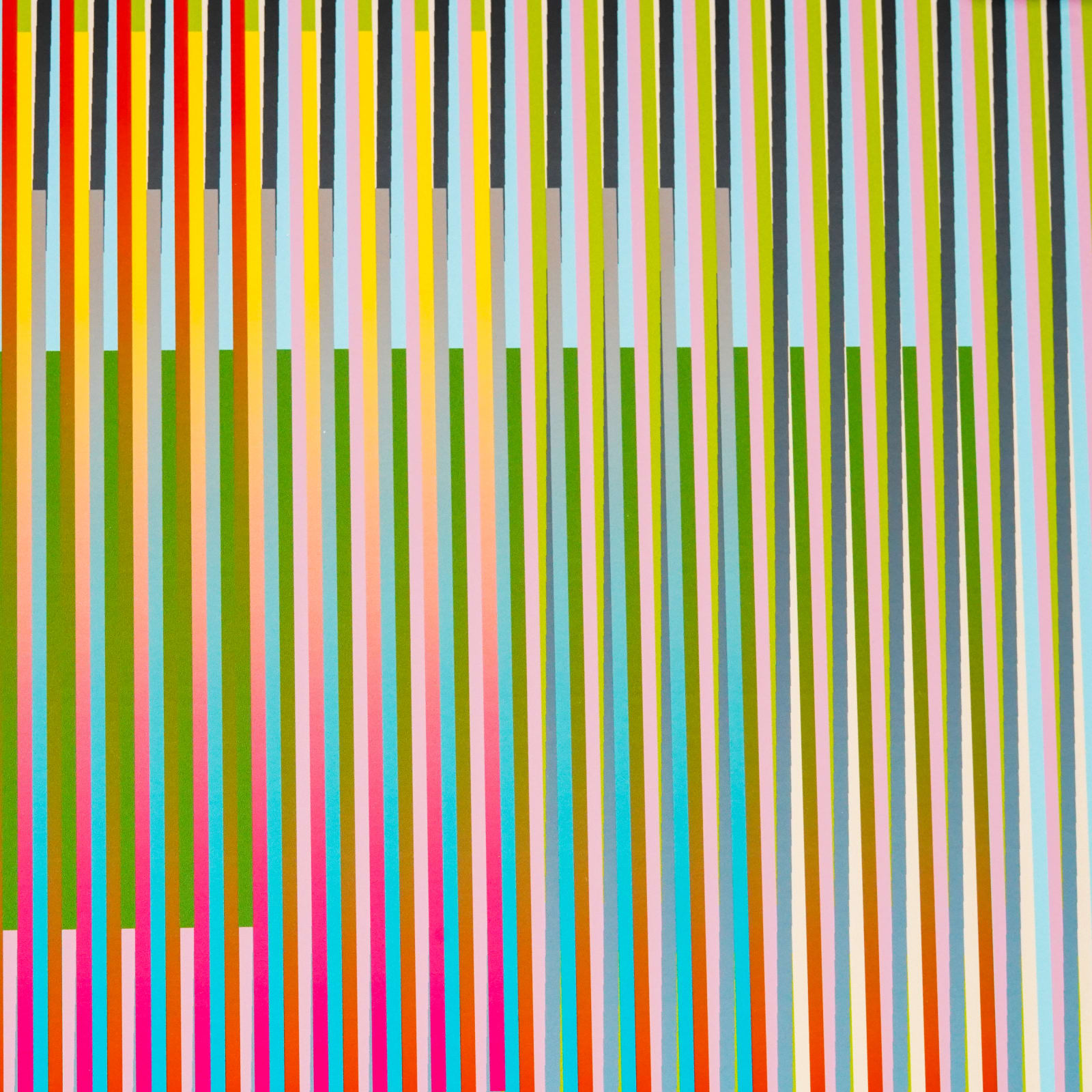 Carlos Cruz-Diez, Gráfica Serie Panam 1A, 2010