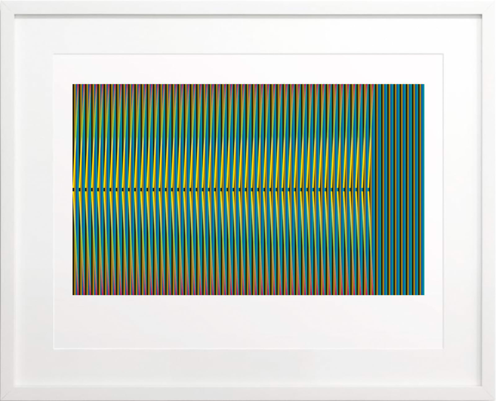 Carlos Cruz-Diez, Gráfica Serie Panam Dos 1, 2010
