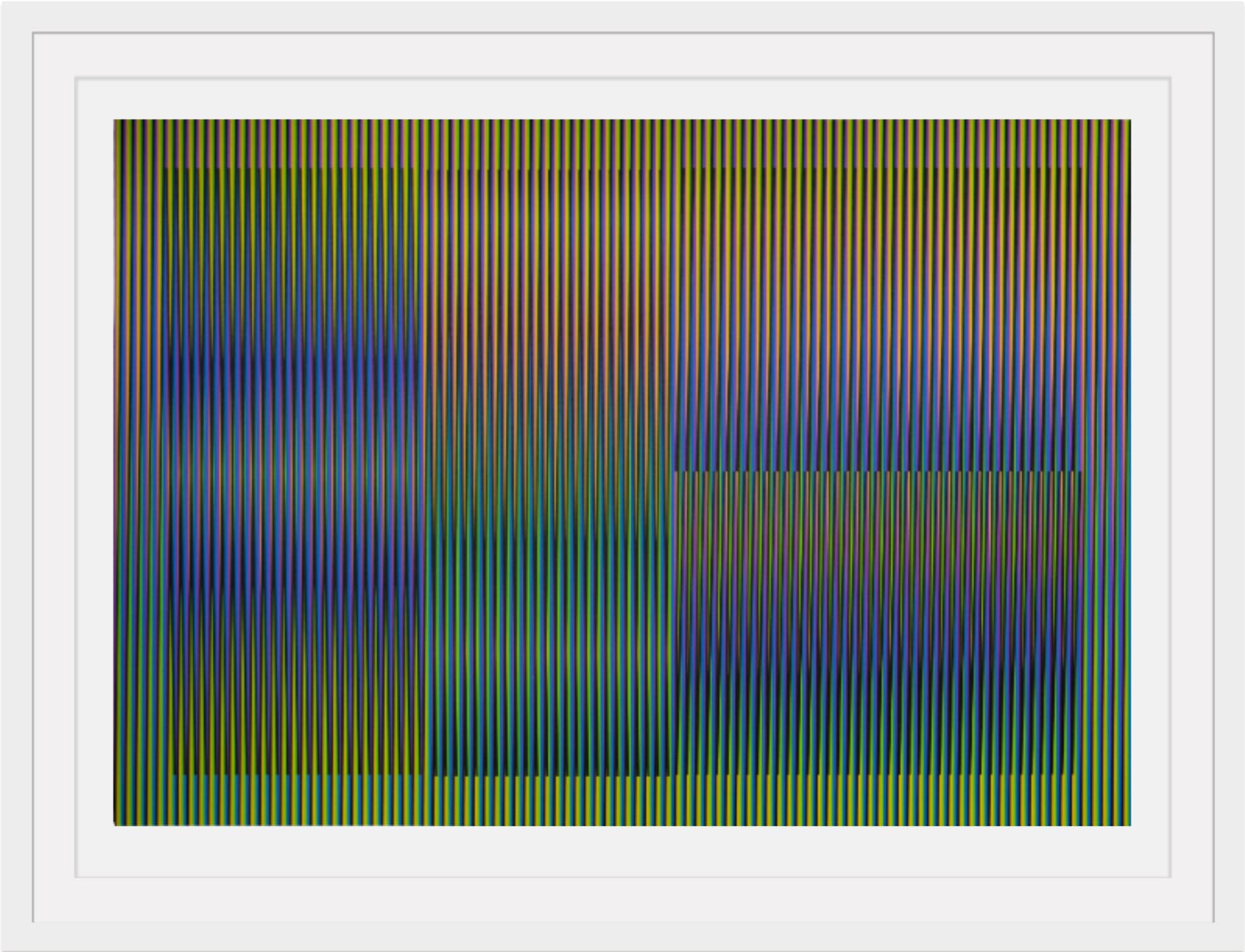 Carlos Cruz-Diez, Inducción Cromática Cantarrana 3, 2016