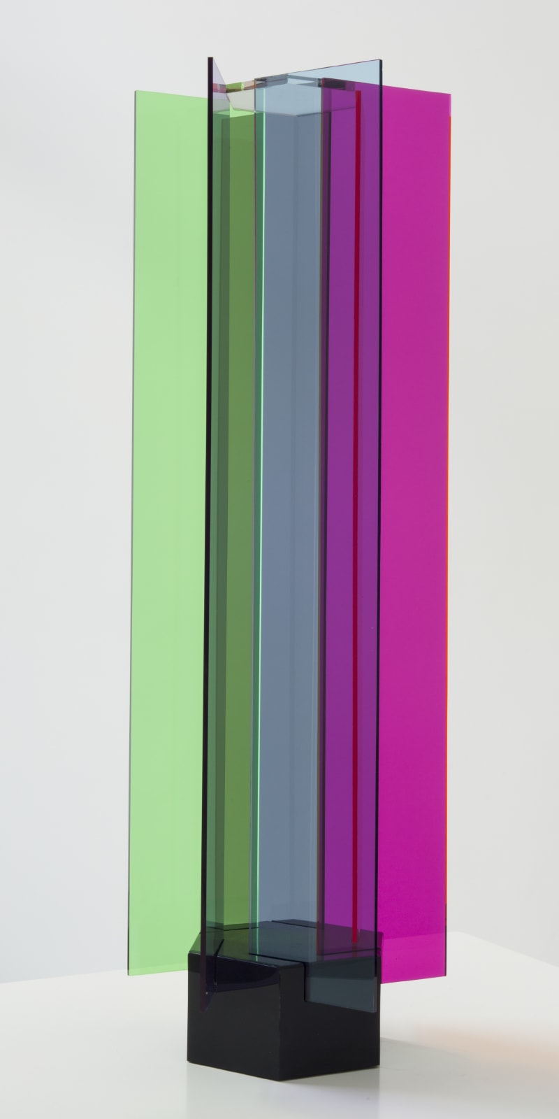 Carlos Cruz-Diez, Transchromie á six elements , 1965-2010