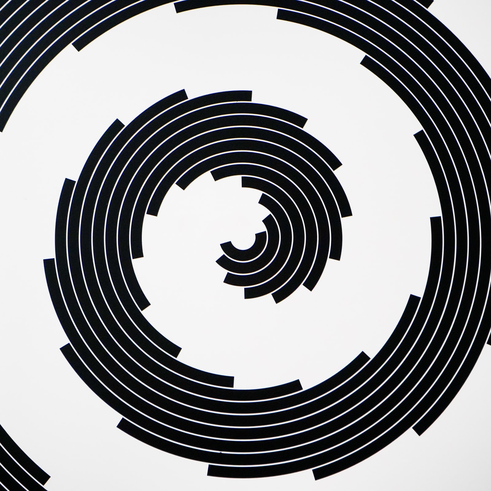 Marina Apollonio, Dinamiche Circolare Spirale 2 Giri, 1968 - 2011
