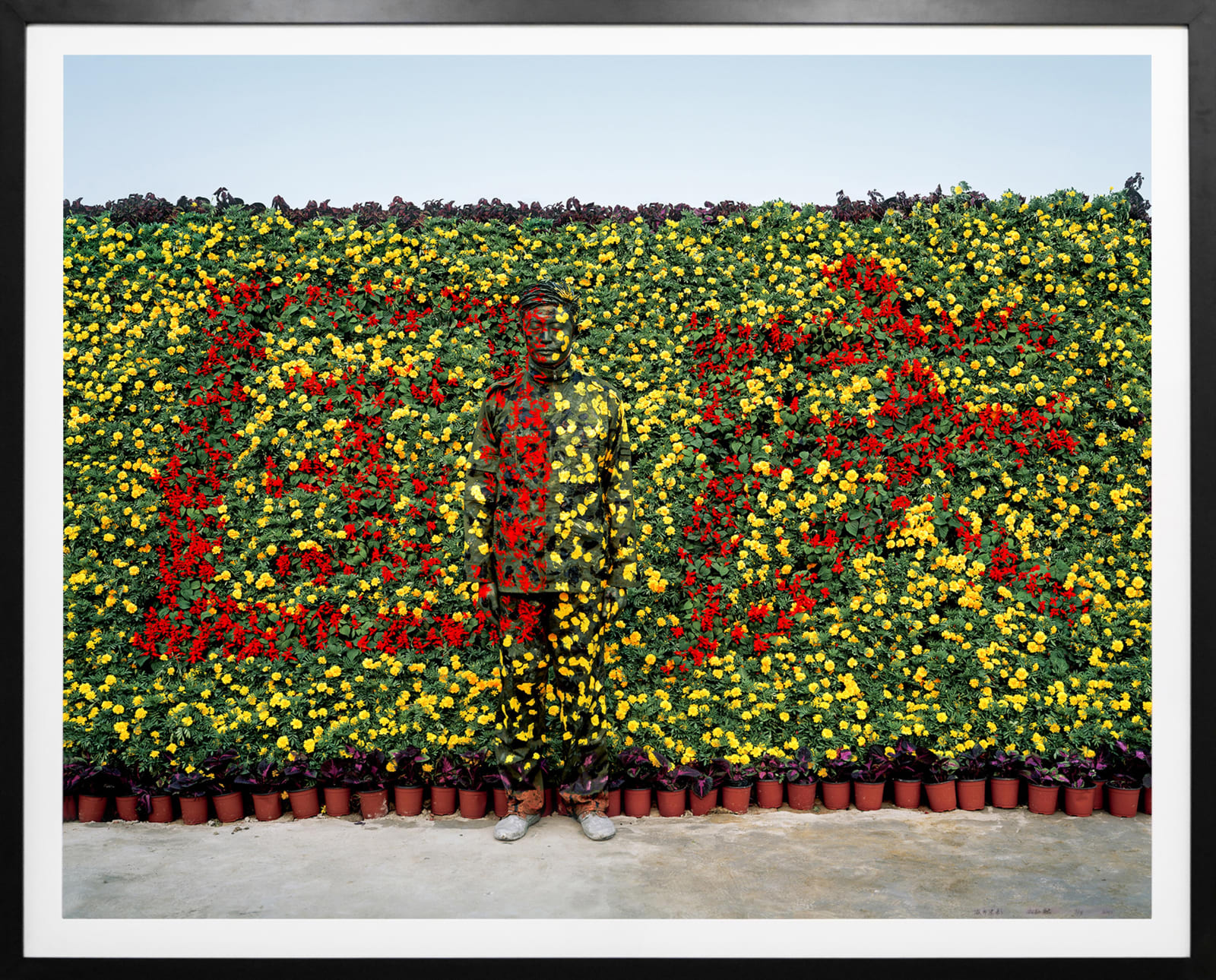 Liu Bolin, National Day, 2010