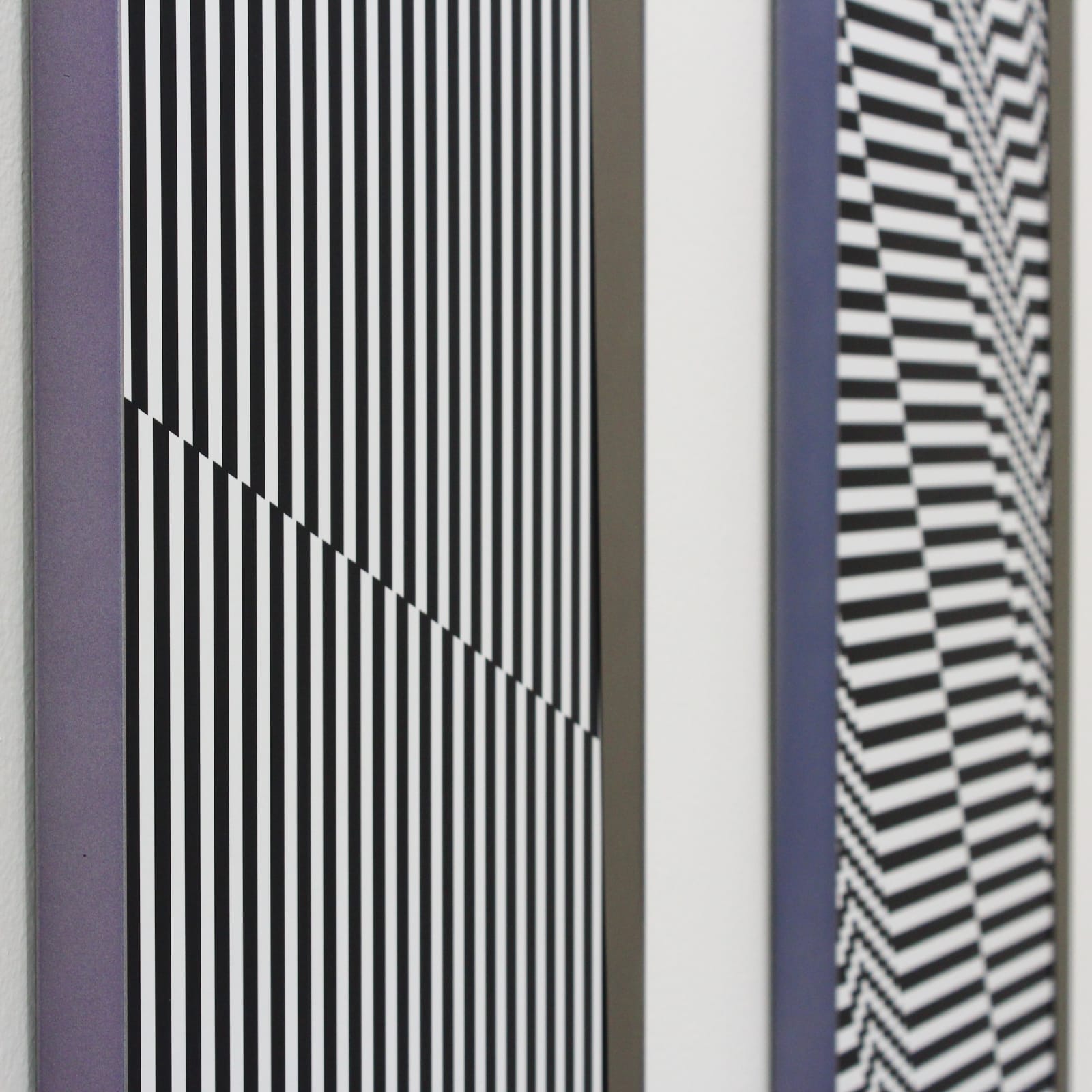 Felipe Pantone, Diptico W3 Dynamica 6 y 7, 2018
