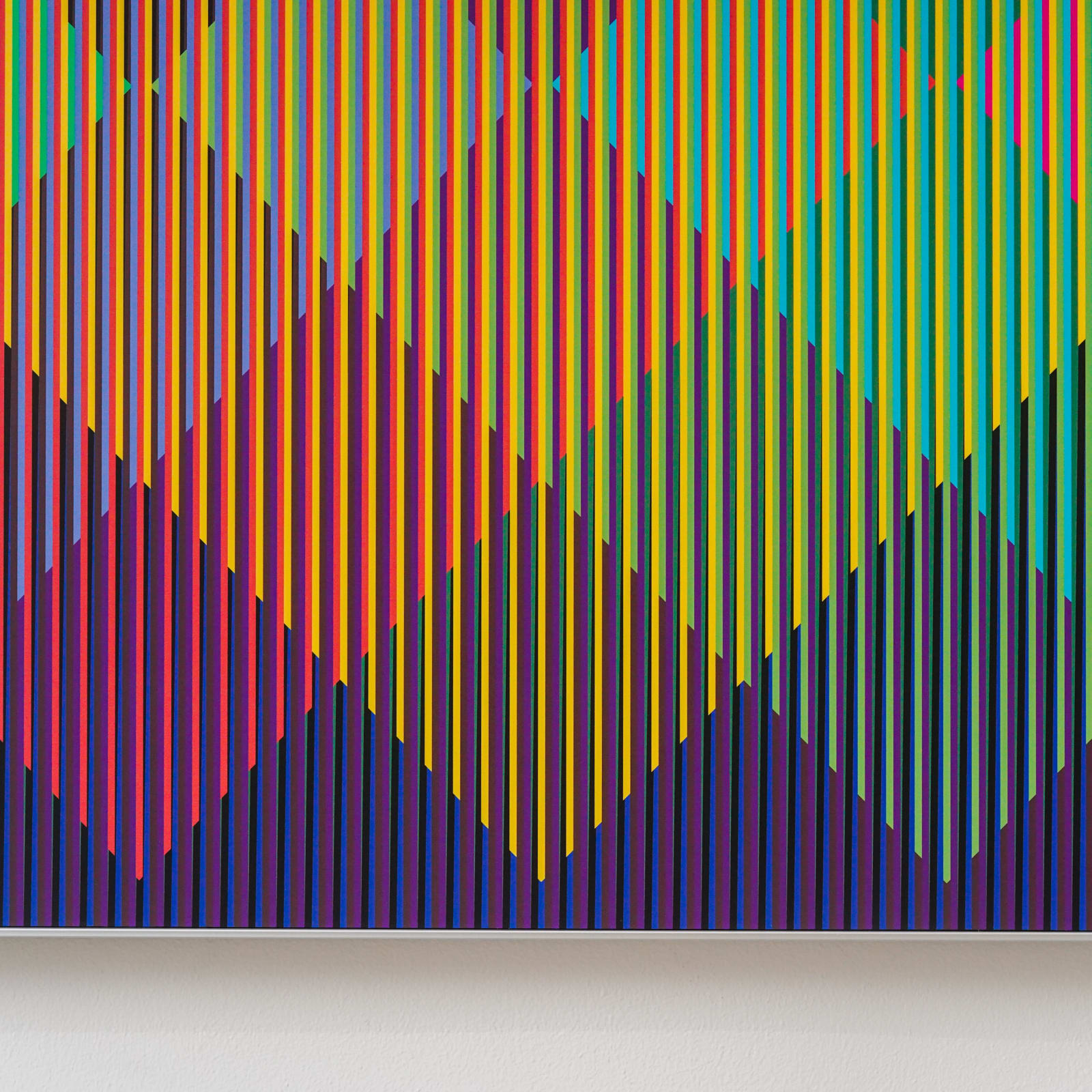Carlos Cruz-Diez, Color Aditivo Can Can, 2015