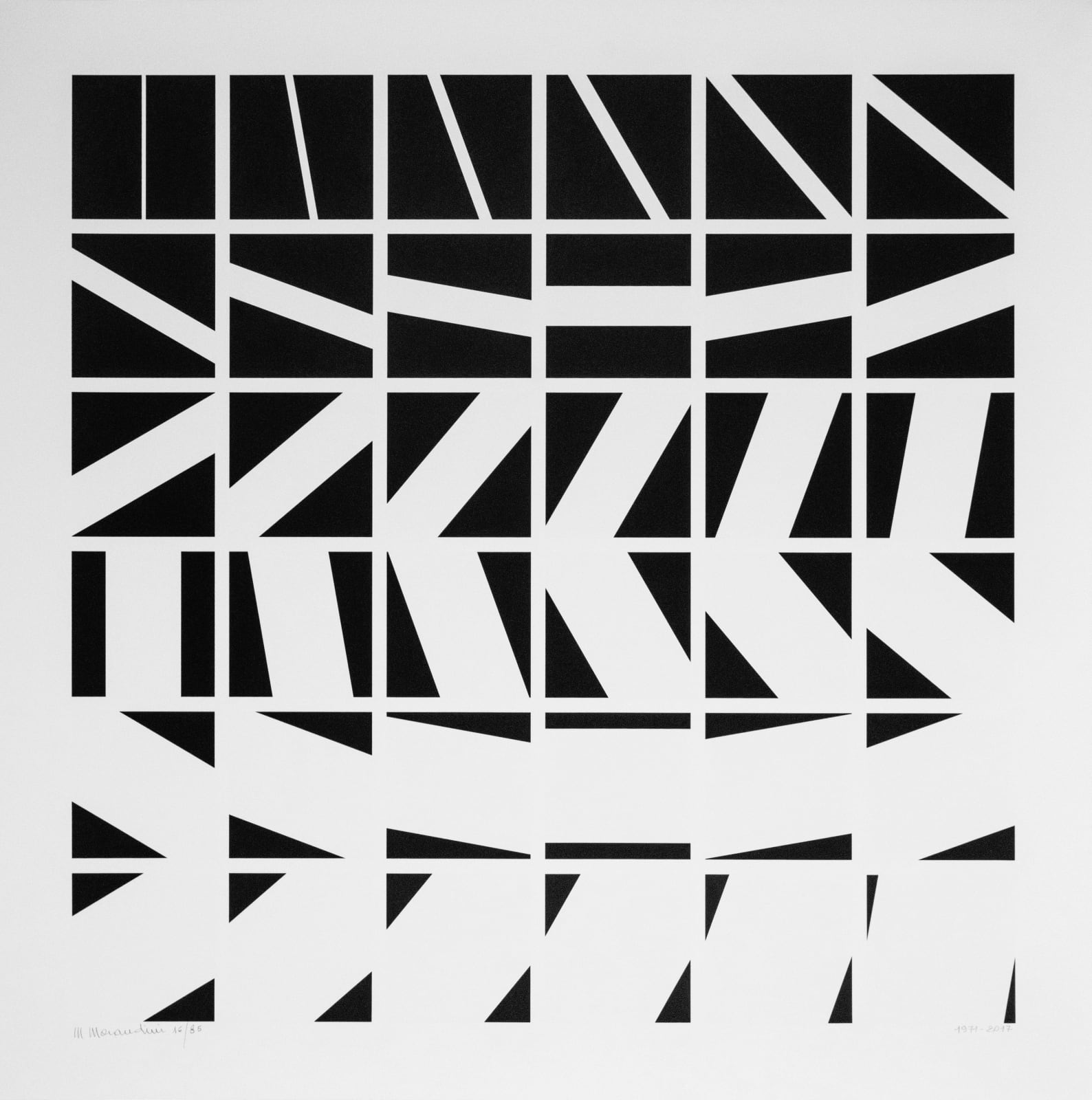 Marcello Morandini, Sin título 1, 2018