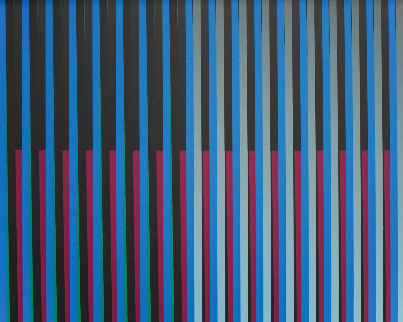 Carlos Cruz-Diez, Color Aditivo Serie Caracas B1, 2009