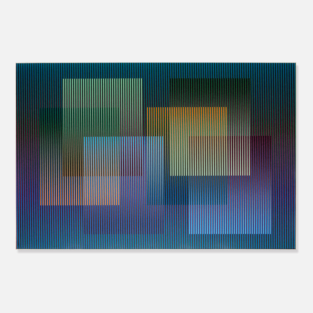Carlos Cruz-Diez, Color Aditivo Serie Caracas B1, 2009