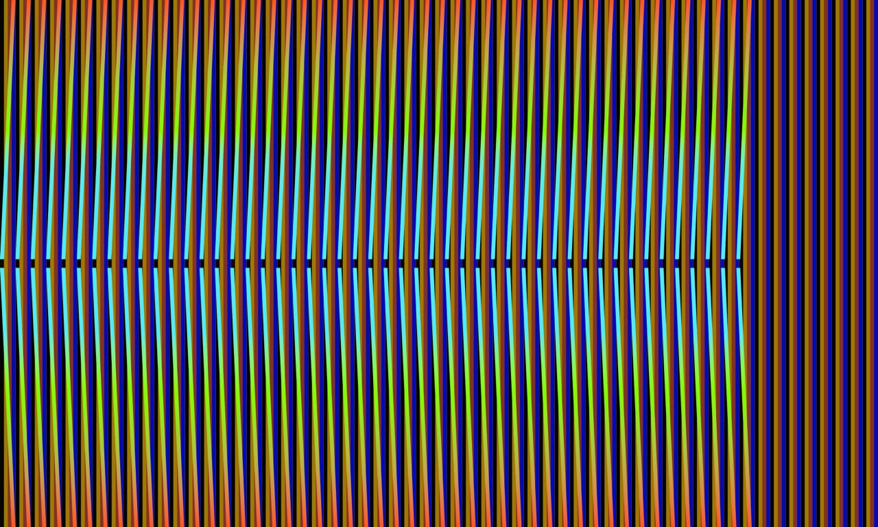 Carlos Cruz-Diez, Gráfica Serie Panam Dos 2, 2010