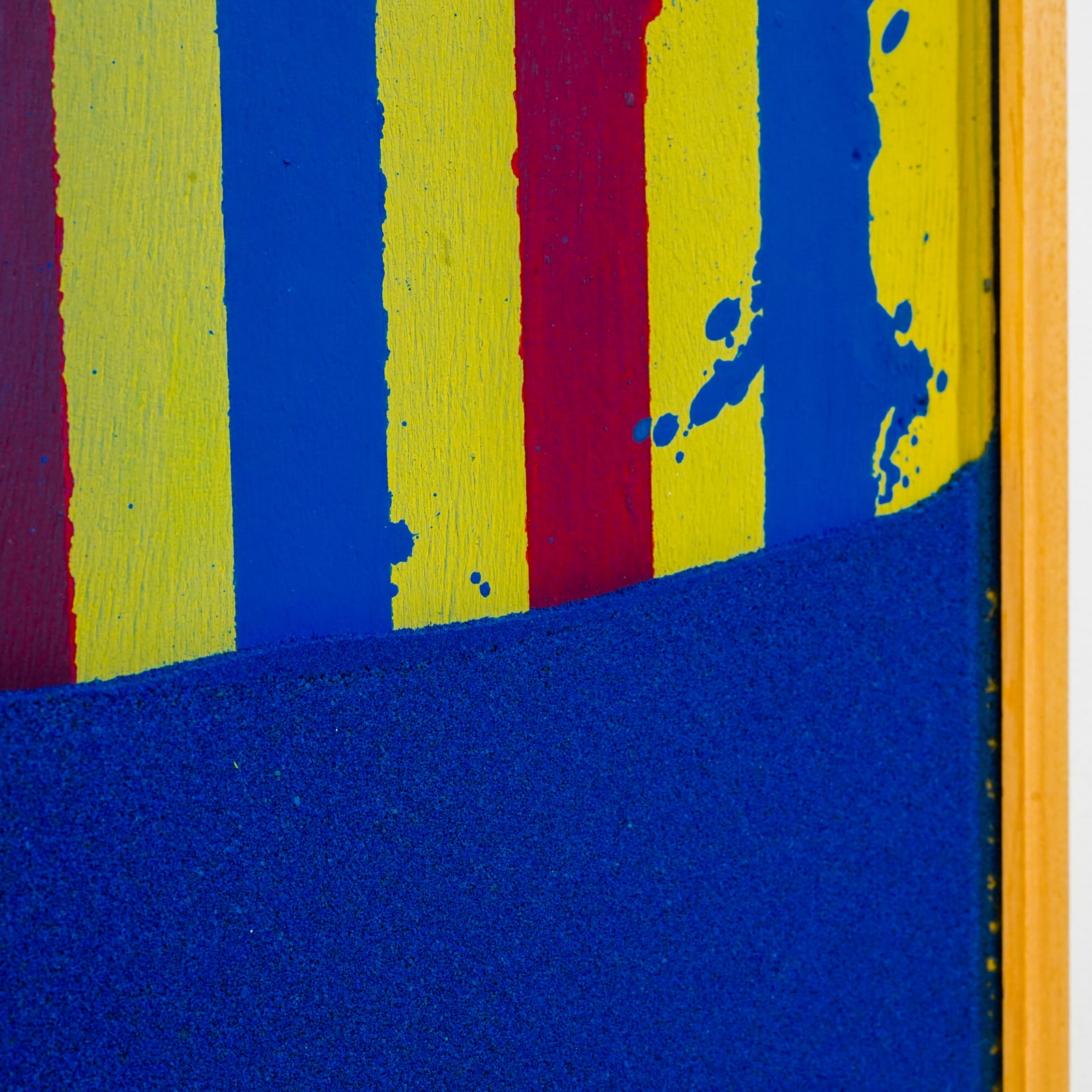 Manuel Mérida, Salpicado Azul 2, 1999